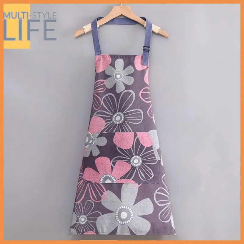 

Wearing It For A Long Time Is Not Tiring Kitchen Household Oil Proof Cooking Apron Antifouling Durable And Durable Ventilate