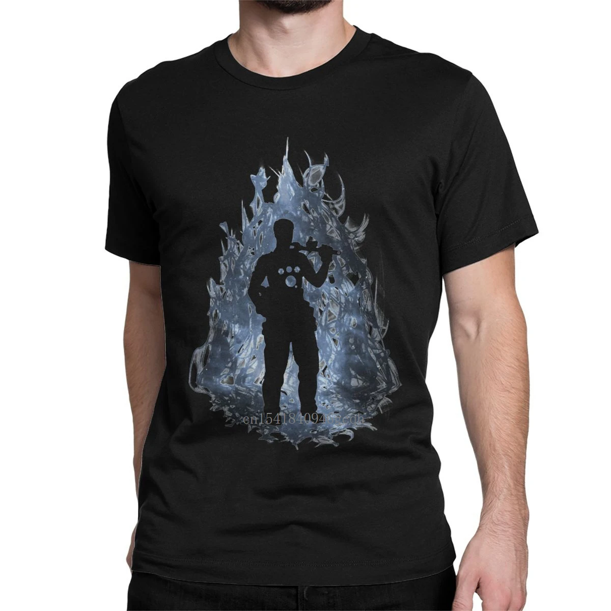 

Fire Force Vulcan Joseph T-Shirts Men Japanese Anime Vintage 100% Cotton Tees Round Neck Short Sleeve T Shirt Gift Idea Clothes