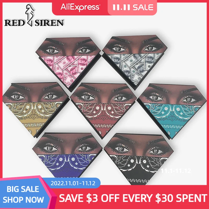 

5-50 pcs mix Lash Packaging Wholesale Empty Lashes Packaging Boxes Rhombus Irregular 25MM Mink Lasehs Case eyelash packaging