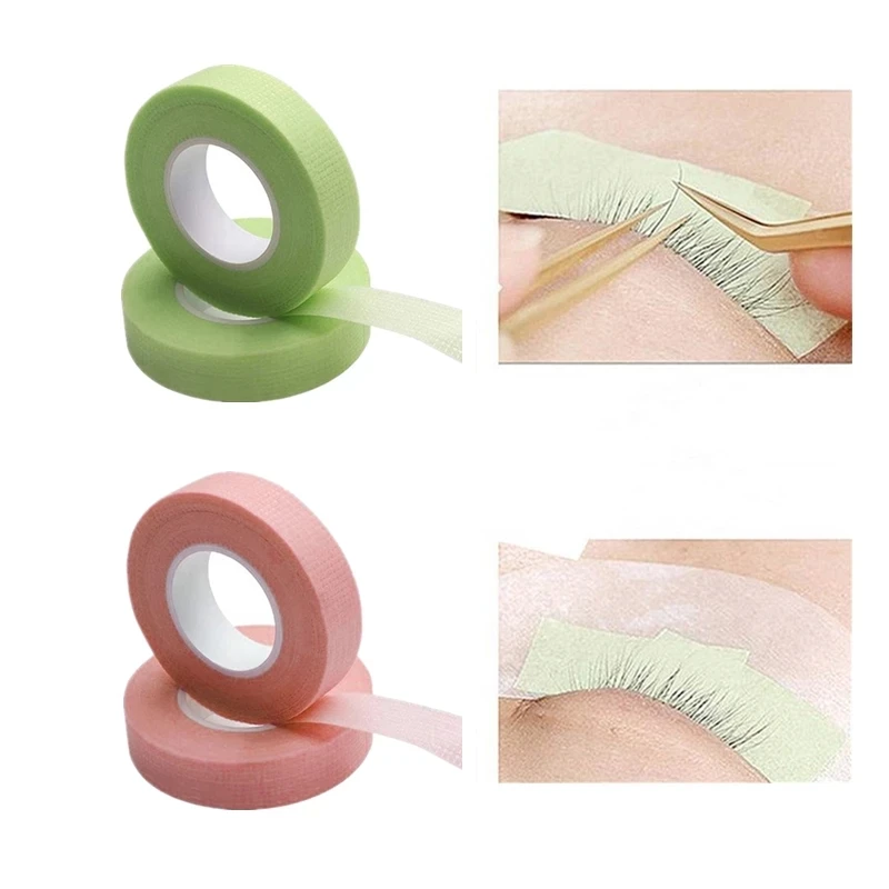 Eyelash Tape 5 Rolls Breathable Non-woven Cloth Adhesive Tape for Hand Eye Stickers Makeup Tools Eye Patches for Extension images - 6