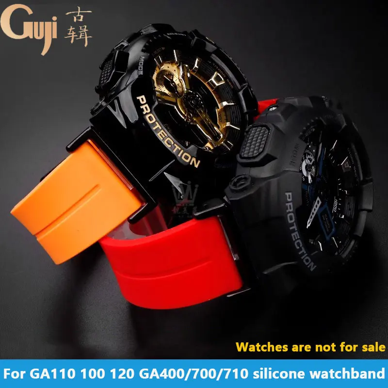 Для Casio GA110 100 120 GA400/GA700/GA710 модифицированный силиконовый ремешок для часов с
