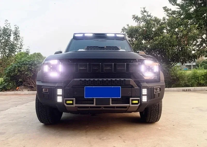 Автомобильный бампер конкурсная планка подходит для JETOUR Traveler T2 2023+