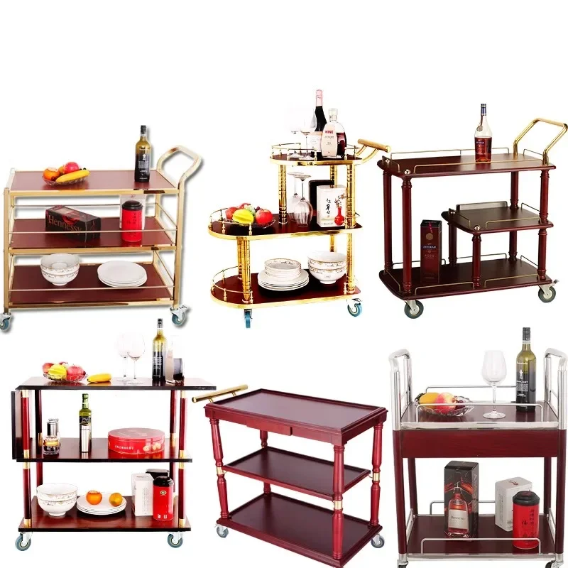 Винная Корзина десертная тележка Мобильная для обслуживания гостиниц