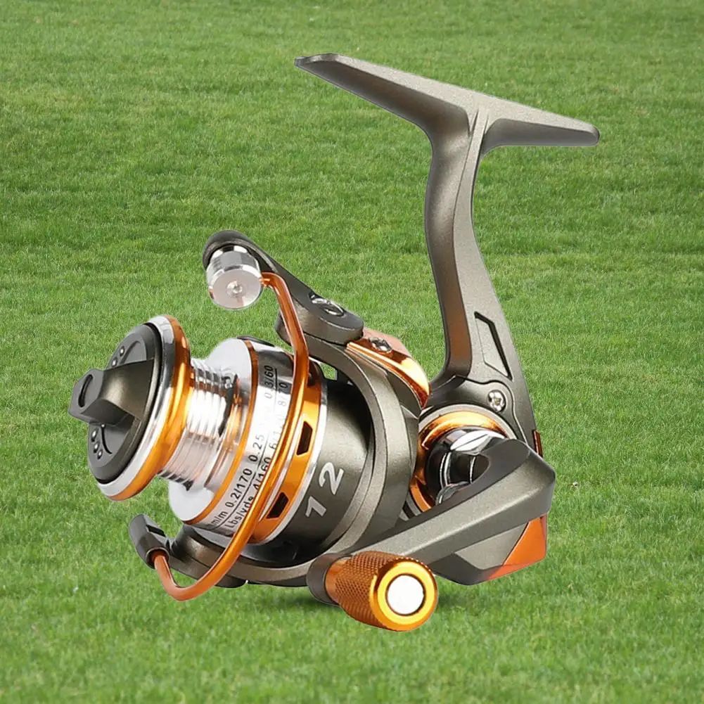 Spinning Reel Practical Waterproof Fishing Reel High Hardness Reliable Stainless Steel Fishing Wheel Fishing Equipment