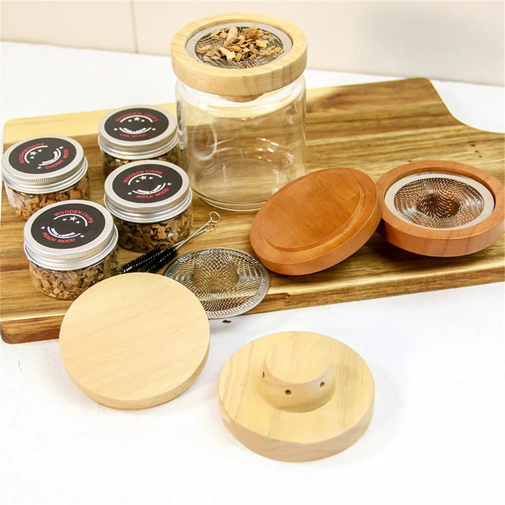 

Фумигационная крышка, многоразовый комплект фумигатора для напитков, маленькое вино, день рождения, Бытовые аксессуары для бара, ресторана,...