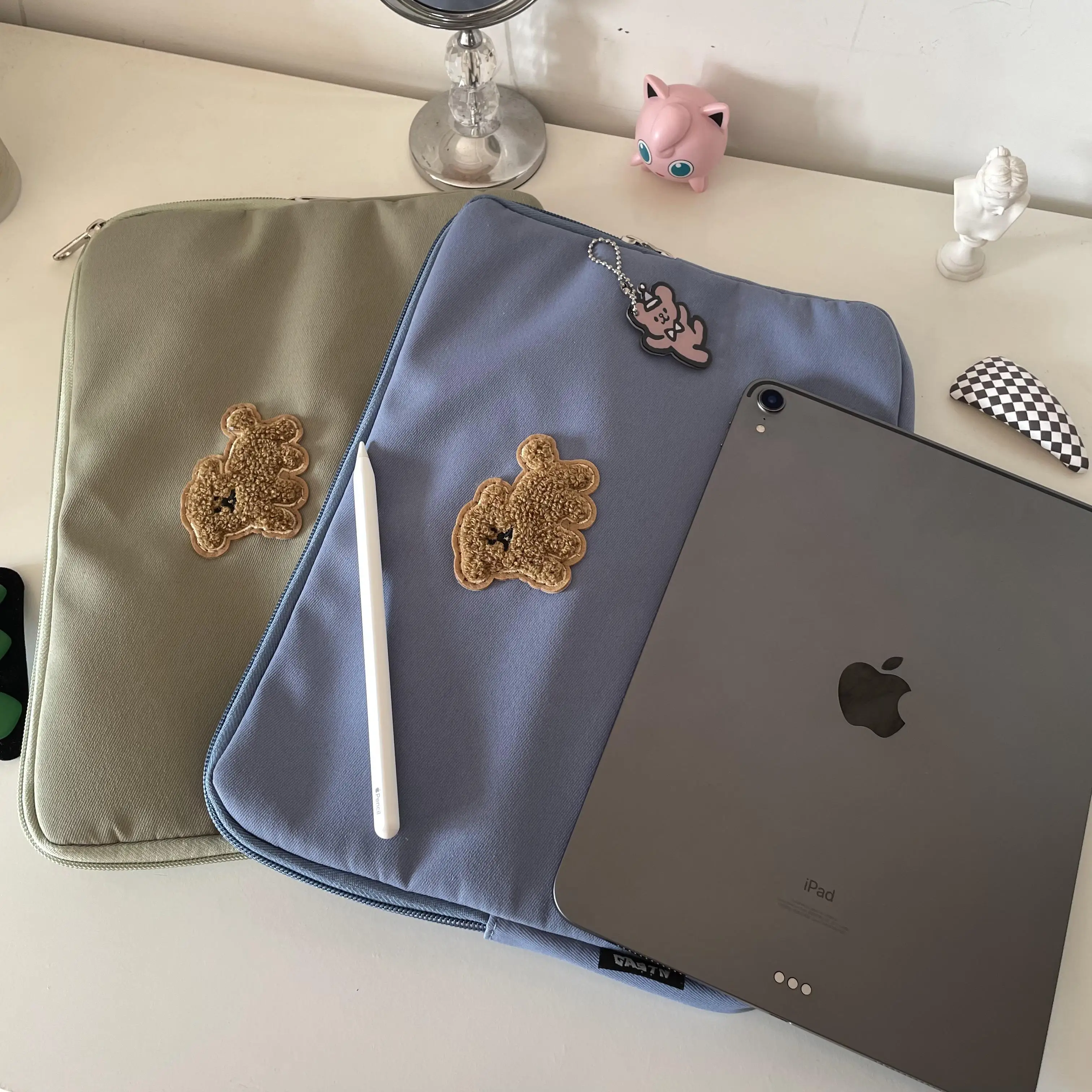 

Симпатичная плюшевая подкладка Ins для Ipad 10,2 10,5 Air4 10,9 Pro11 Xiaomi Mipad 5 защитный чехол для планшета портативный чехол для хранения