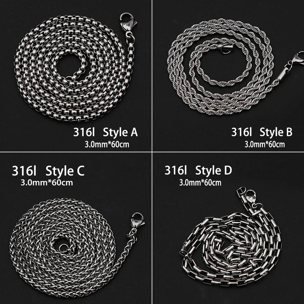 Ожерелье мужское с подвеской в виде черепа из керосиновой лампы |