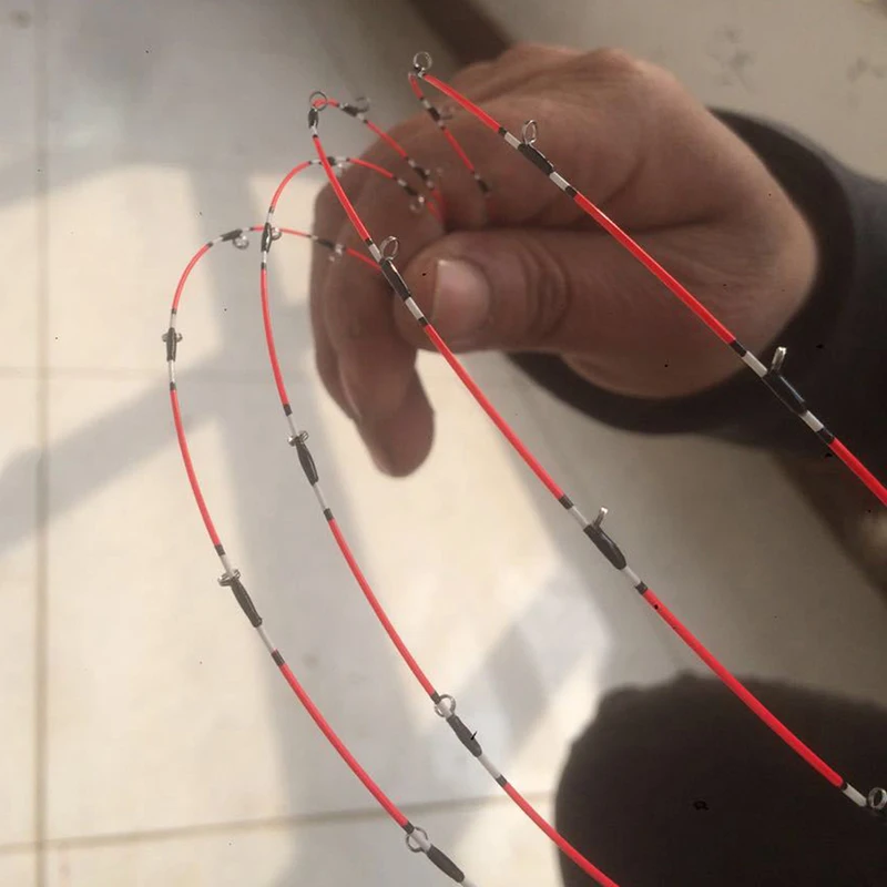 Наконечник плота из титанового сплава мягкая рыболовная удочка 55 см для ремонта