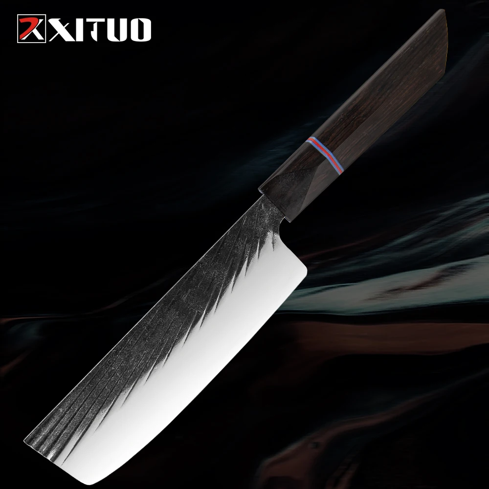 Стандартный японский нож для овощей 7 дюймов острый кухонный из нержавеющей