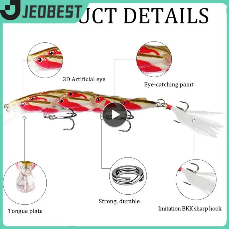 

Good Reflective Effect Fishing Gear Abs Material Bait High Fishing Rate Fake Bait Strong Penetrating Power Fishing Supplies