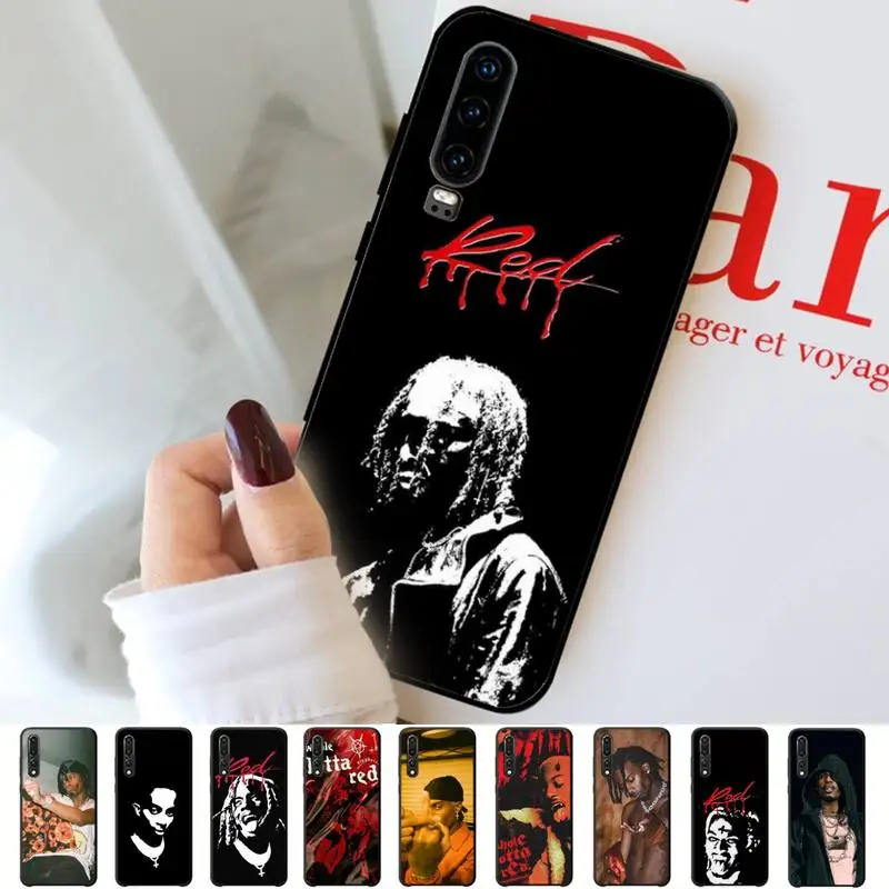 

WHOLE LOTTA RED Phone Case for Huawei P30 40 20 10 8 9 lite pro plus Psmart2019