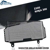 motorcycle accessories aluminum radiator grille guard cover for kawasaki ninja 300 ninja300 z300 z 300 2015 2016 2017 2018