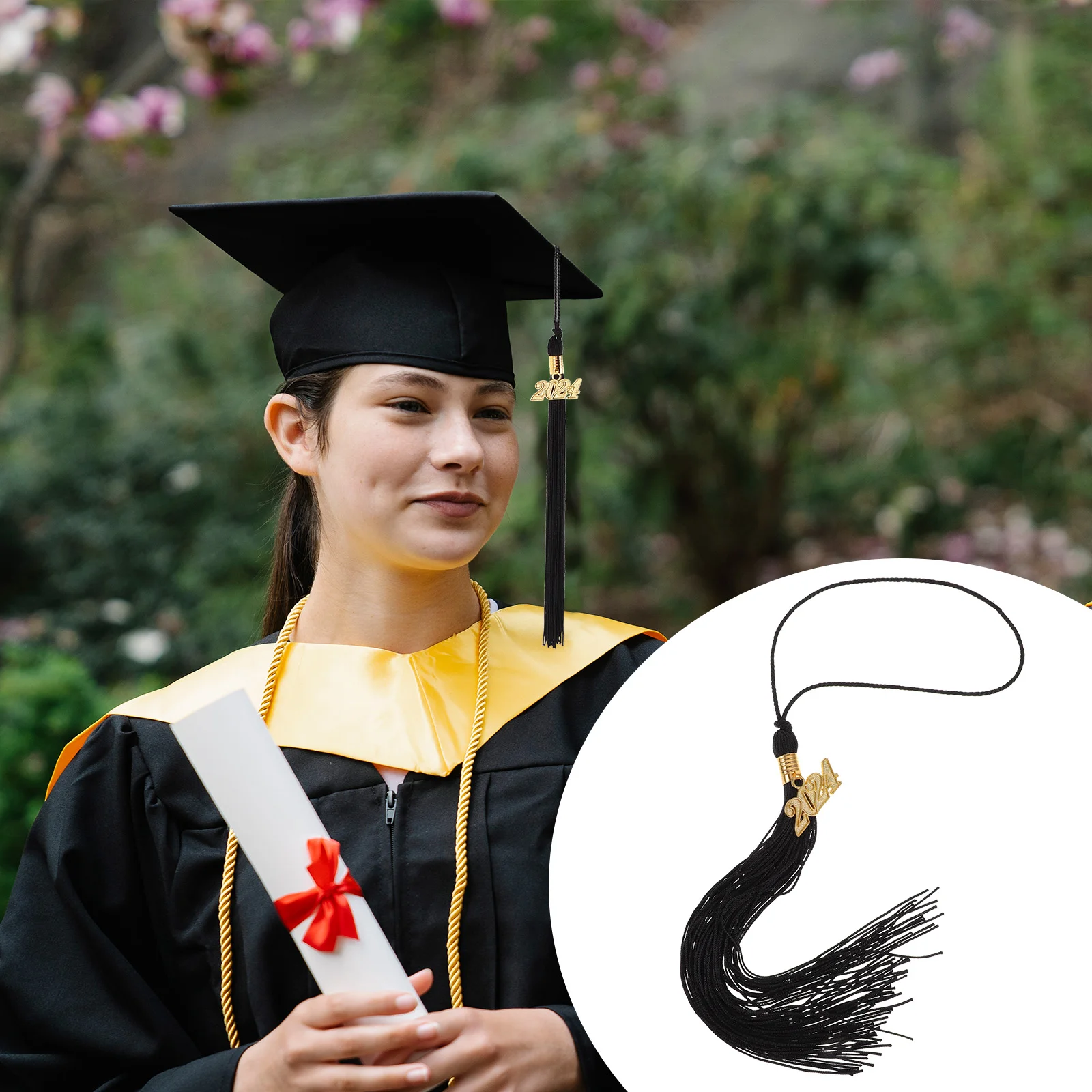 

Graduation Cap Tassels DIY Academic Charm Decoration Hat Decors Decorative 2024 Decorations