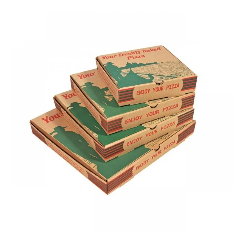 

Fancy design low price custom shaped corrugated reusable pizza box