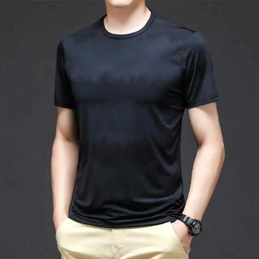 

men's sports short sleeve Tees Cotton Casual
