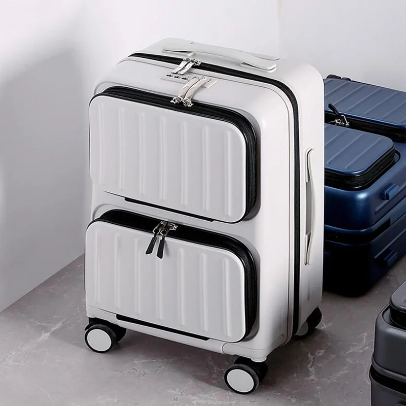Business Cabin Trolley Boarding Light Suitcase With Wheels 20