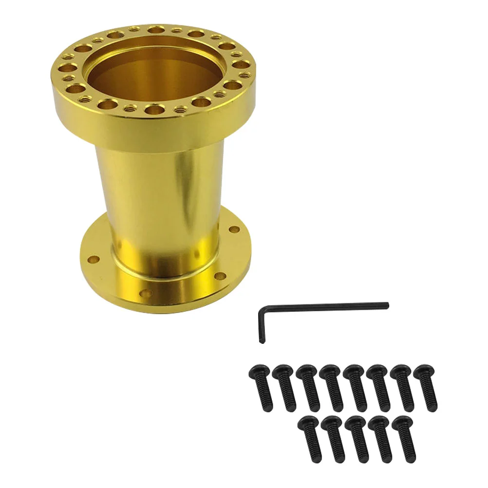 

Steering Wheel Adapter Kit Spacer Riser Aluminium Aluminum Hub Heighten Adaptor Control Increase