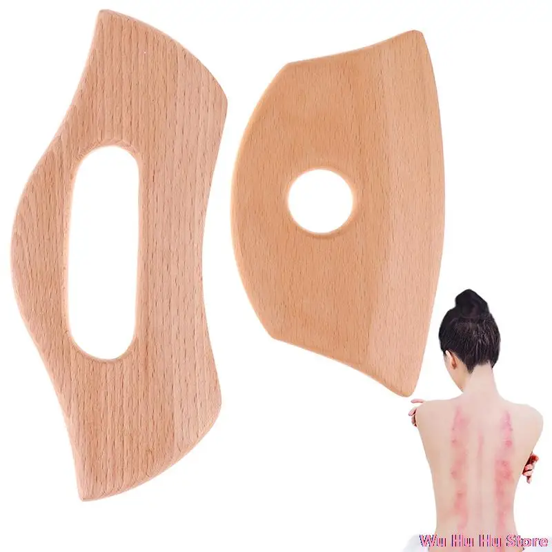 

Wooden Slimming Guasha Massage Board Gua Sha Scraper Body Massage Therapy Tool