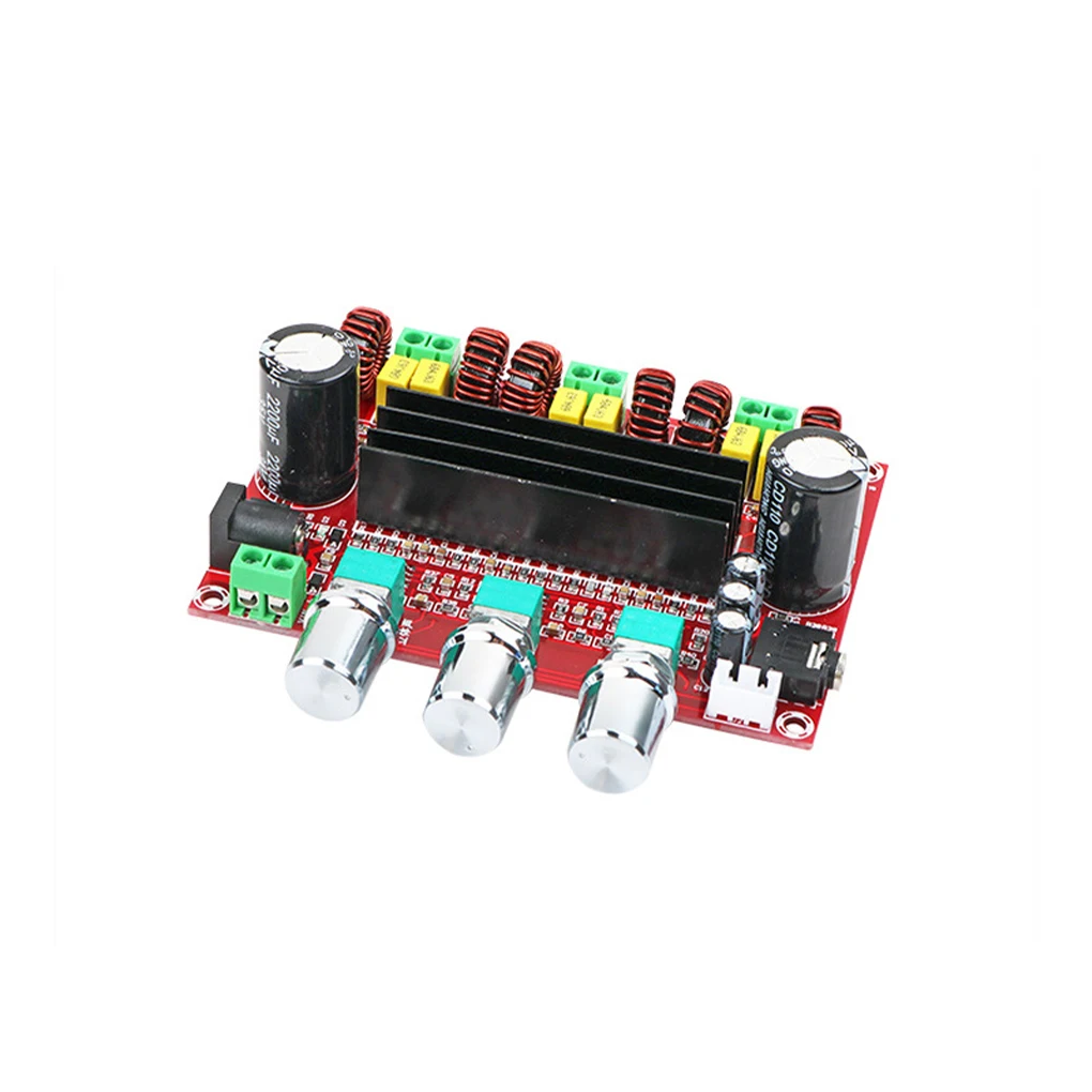 

Amplifier Board Pre-drilled Portable 2 1 Channel Professional Subwoofer Replacing Music Amplifying Module Speaker