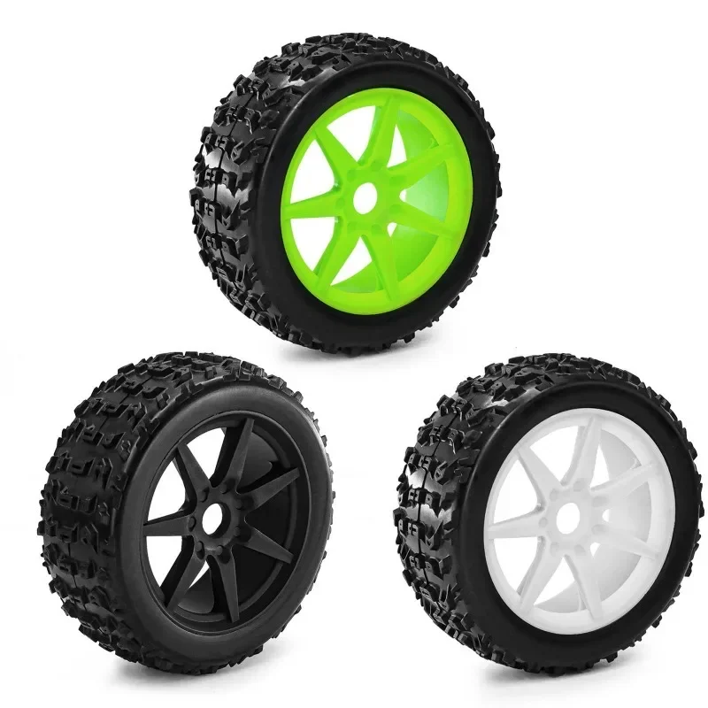 4 шт. 118 мм 1/7 1/8 RC внедорожные багги шины колеса 17 для ARRMA Kyosho автомобиля