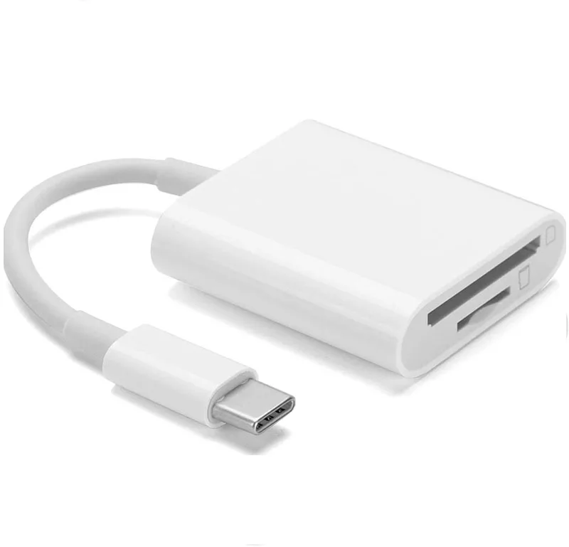 Подходит для Android iPad ios Type-C Lightning интерфейс OTG Устройство для чтения карт SD TF Micro SD карты памяти не требуется приложение