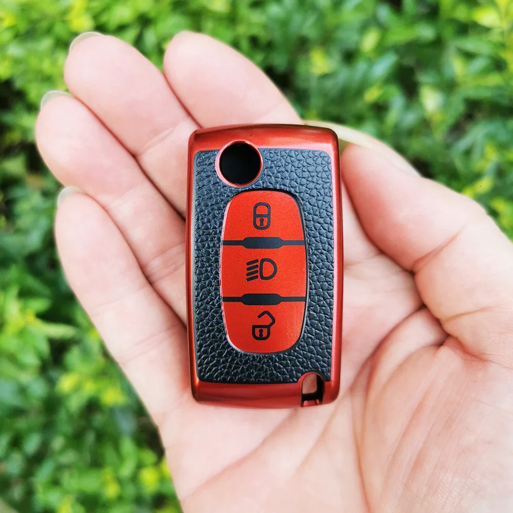 Высококачественная Автомобильная флип-сумка из ТПУ для Peugeot 107 207 307 308 407 607 3008 Citroen