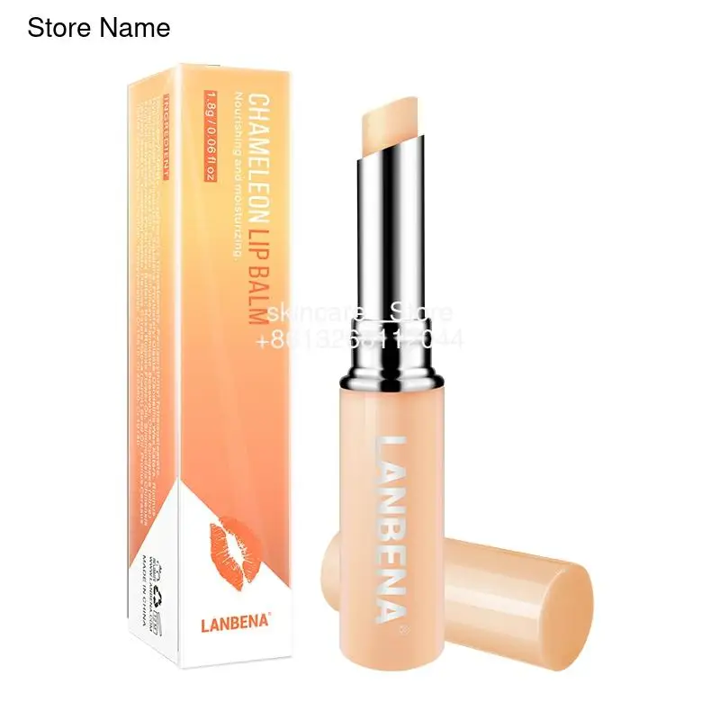 

LANBENA Chameleon Lip Balm Rose Hyaluronic Acid Moisturizing Nourishing Lip Plumper Lip Lines Natural Extract Makeup Lipstick