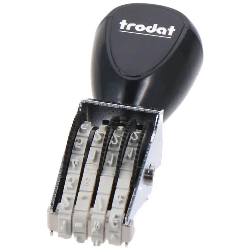 DIY 4 6 или 8-значный штамп с номером персонализированные сменные роликовые штампы