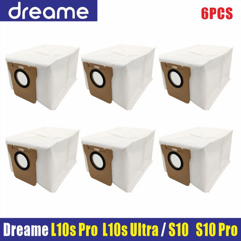 

Пылесборник Dreame L10s Ultra / S10 Pro Аксессуары Mijia Omni 1S B101CN Robot X10 + Вакуумный вакуумный мешок для мусора