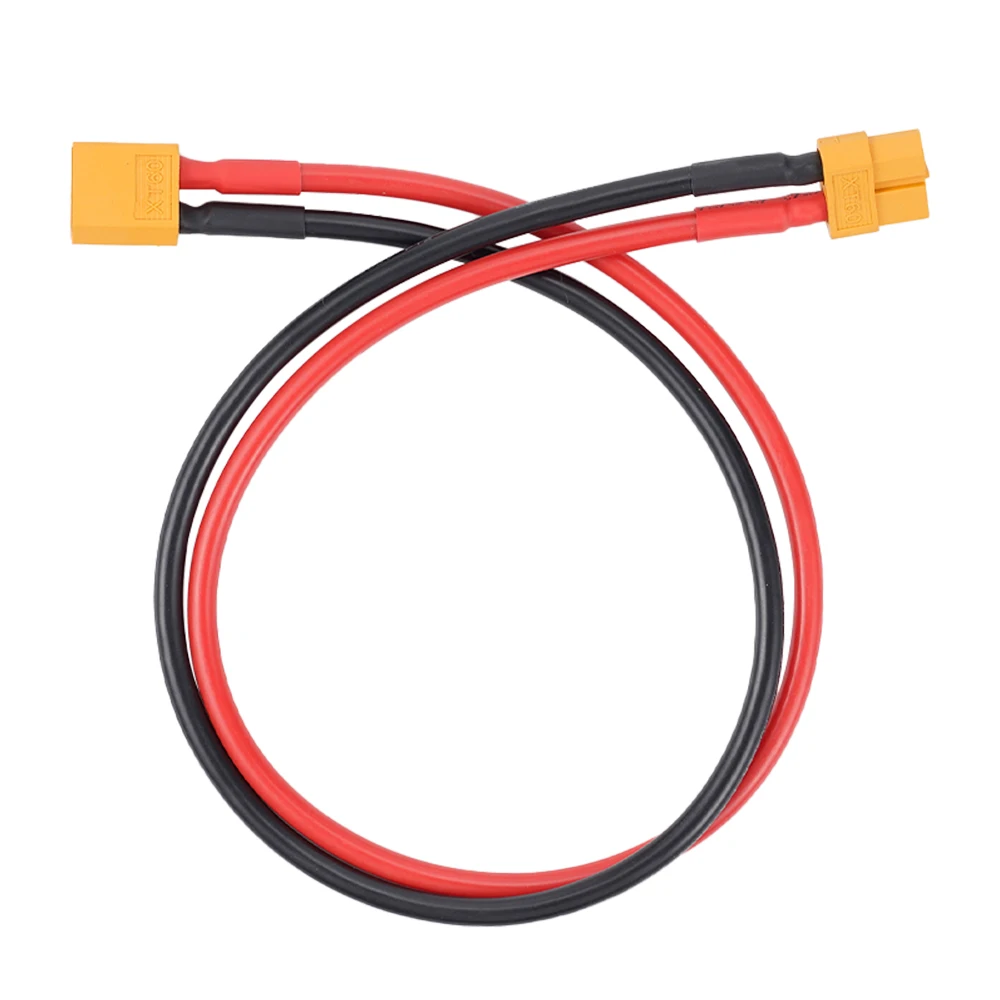 60 см 1 шт. Xt60 разъем удлинительный кабель между мужчинами и женщинами силиконовый