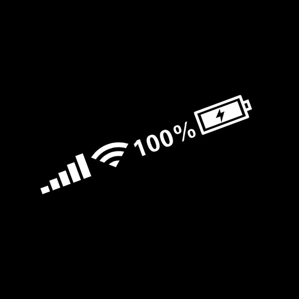 

1* Car Windshield Stickers Signal Power Reflective Stickers On Car Mobile Phone Car Stickers Auto Exterior Decor Accessories