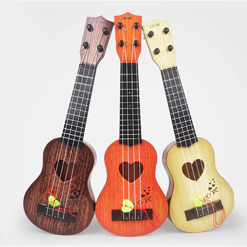 

2022 Newest Mini Ukulele Simulation Guitar Baby Kids Musical Instruments Toy Music Education Development Birthday Gifts for Kids