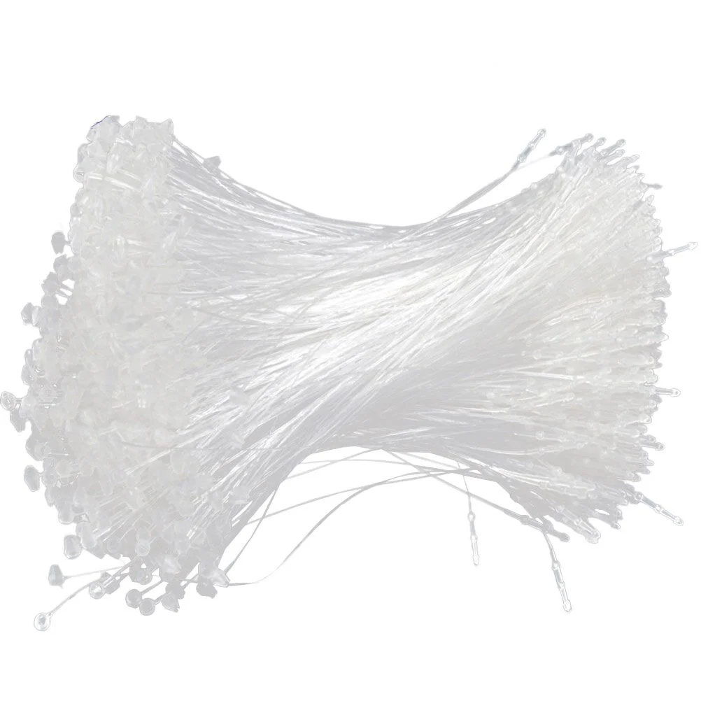 

5000 Pcs Labels Clothing Elastic Cord Wire Tie Wrap Zip Tie Self-locking Cable White Tag Fasteners Plastic