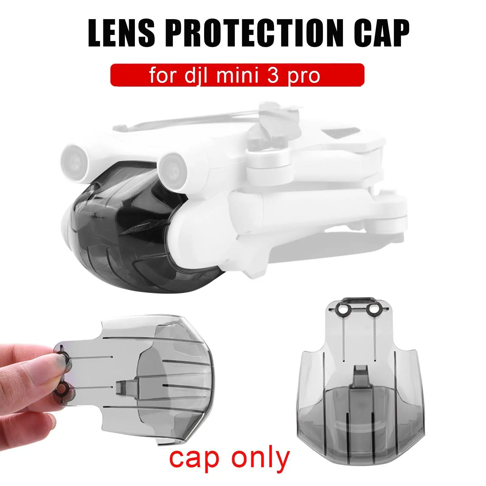 For DJI MINI 3 PRO Lens Protective Cover Gimbal Protective Cover Gimbal Lens Dustproof Cover Drone Accessory