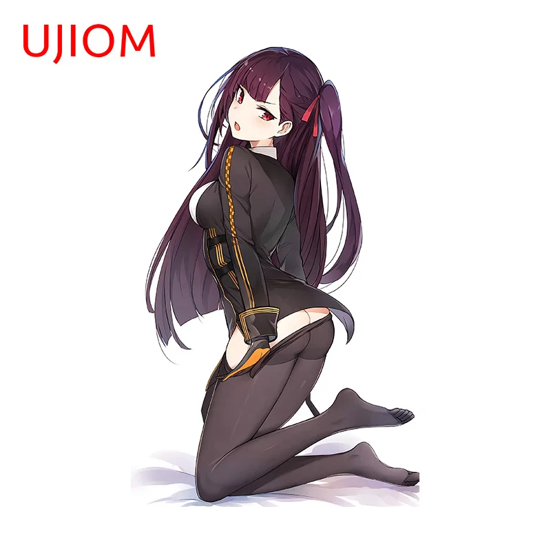 UJIOM 13 см X 8 1 WA2000 аниме Hentai Gun девушка наклейки на стену персональный ноутбук