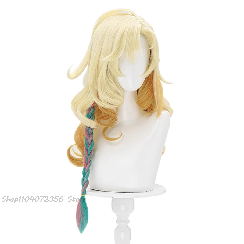 Предварительная продажа парик Xilonen Game Genshin Impact Косплей Парик Женщины 62 см Длинные