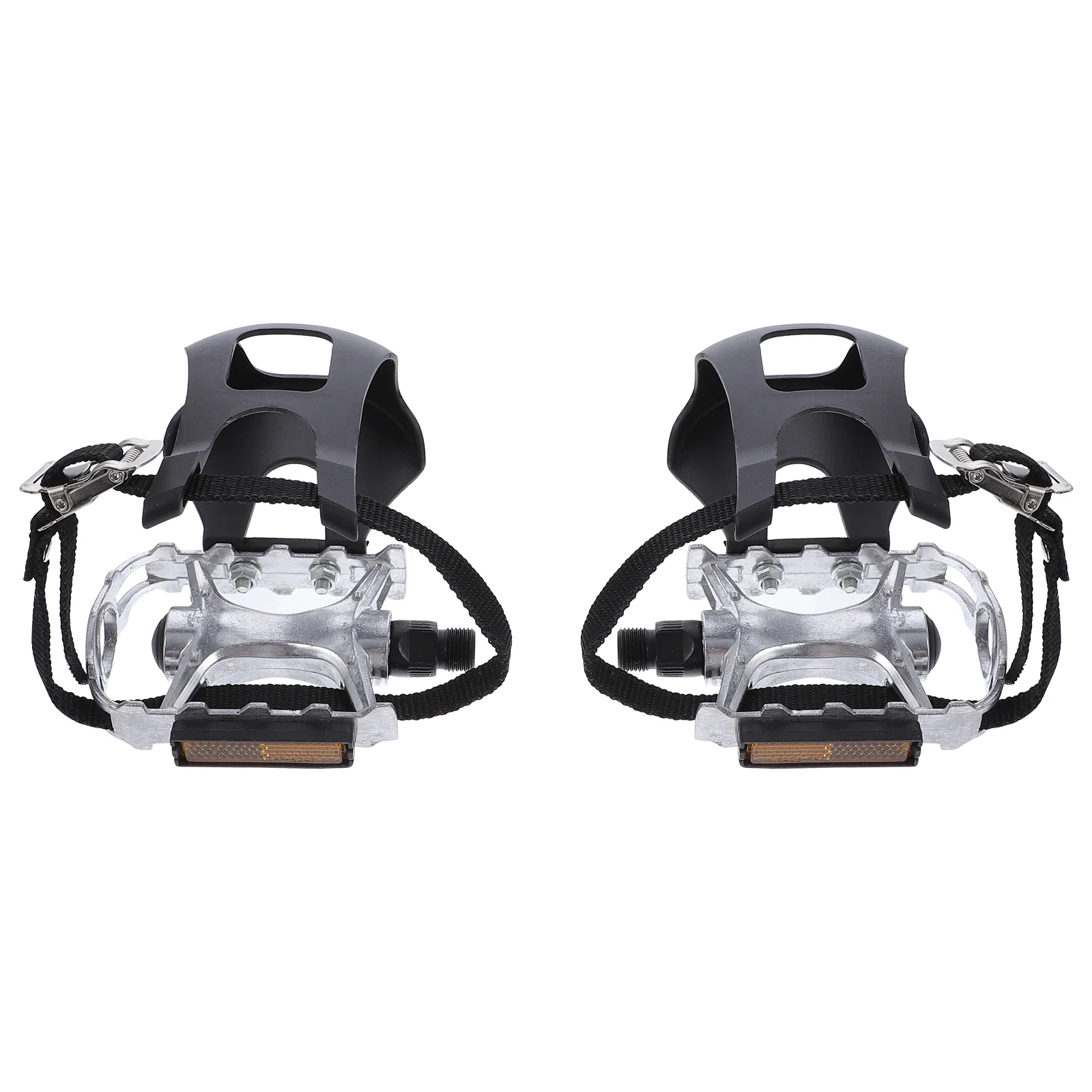

Bike Pedal Pedals Exercise Toe Cage Flat Harness Shoe Road Mountain Mtb Kitrotating Floor Plate Step Cycling Clips Fitness