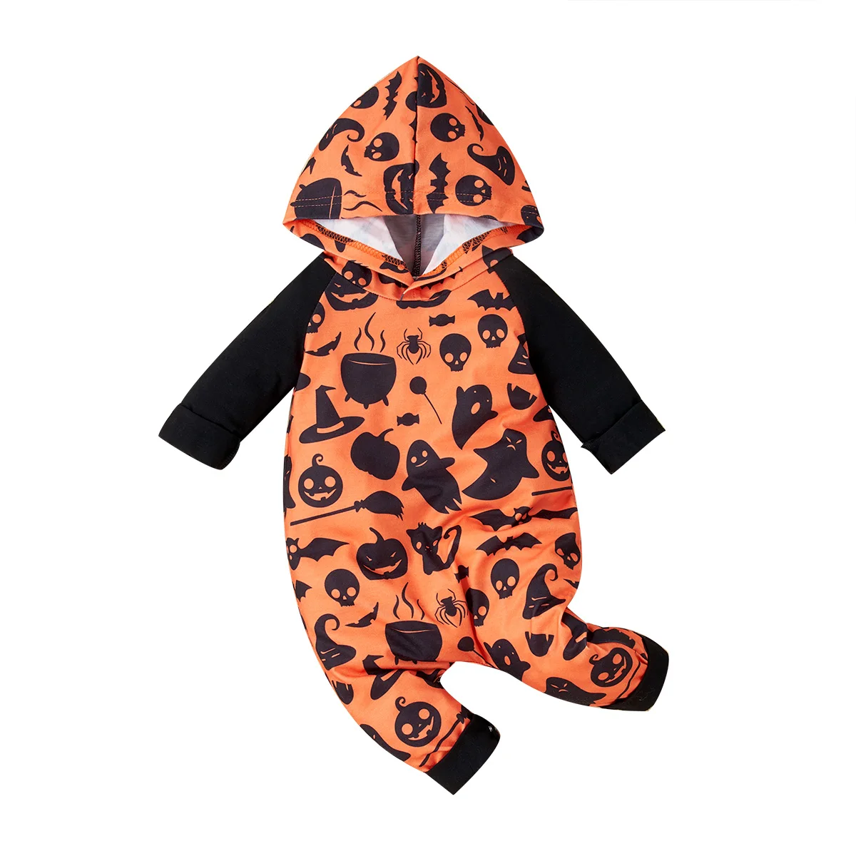 

Infant Baby Boy Romper Newborn Boy Long Sleeves Hooded Jumpsuit Halloween Outfits Spring Autumn Clothes 0-12 Months