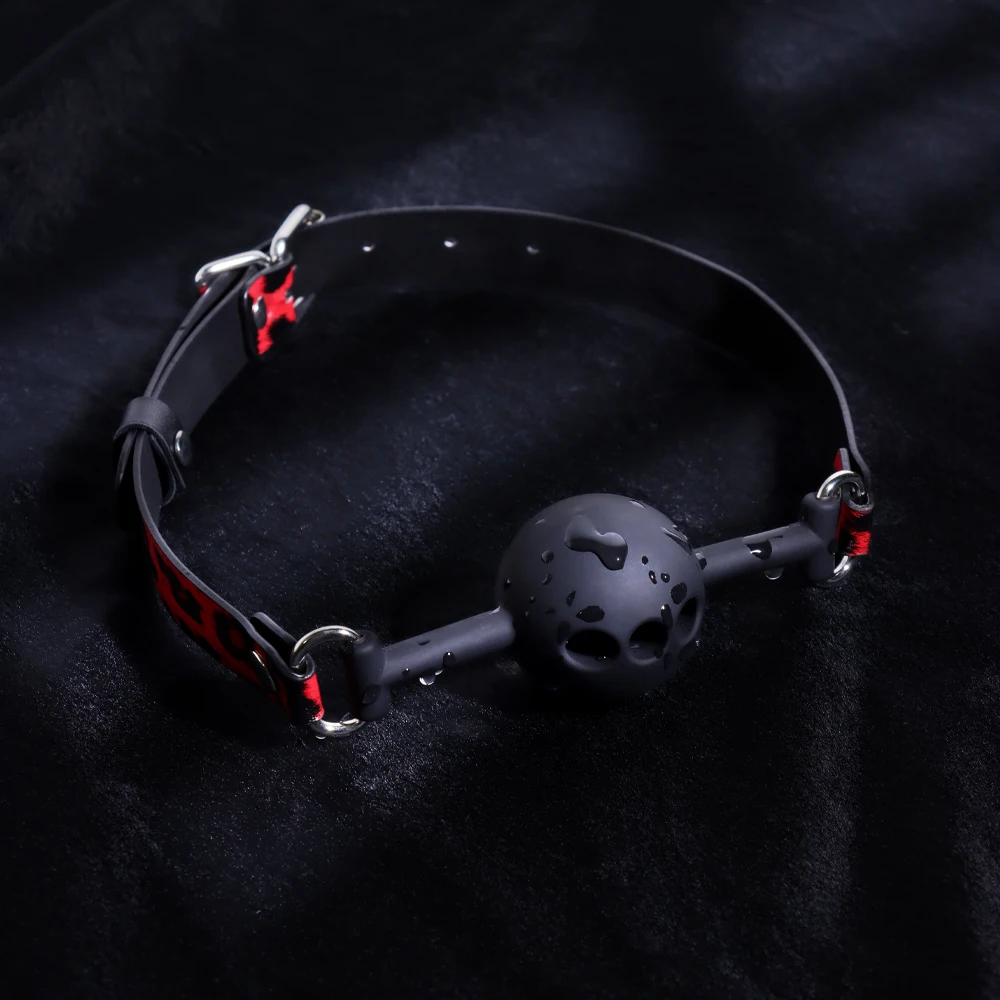 Съемная силиконовая шариковая Заглушка с 3 дыхательными отверстиями для игр SM