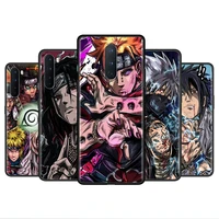kakashi naruto sasuke art soft case for oneplus 8t 9 8 7 pro nord 2 5g n10 9r 10 phone cover for oppo a95 a53 a93 celular shell