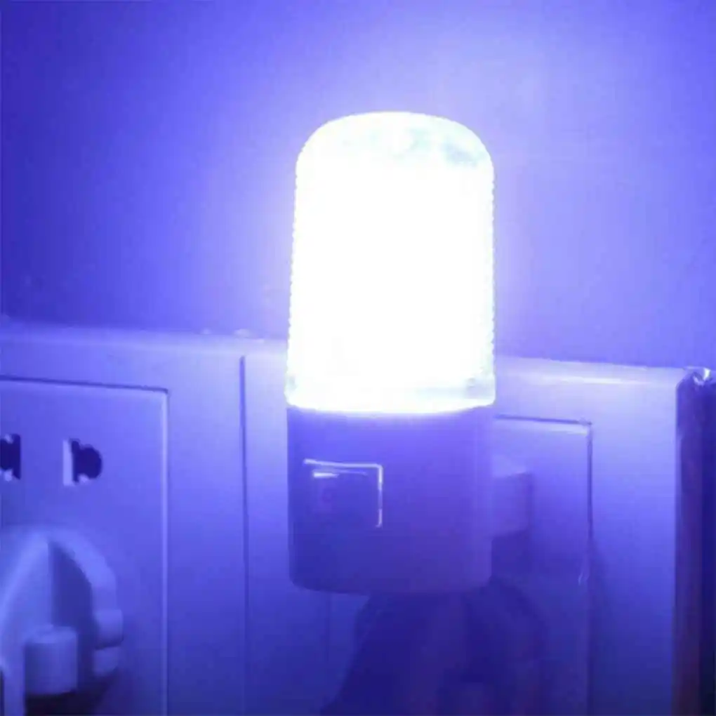 

CN Plug Night Light 4LEDs 80LM Bedroom Restroom Socket Lamp with Switch Indoor Living Room Hallway Lighting for Hotel