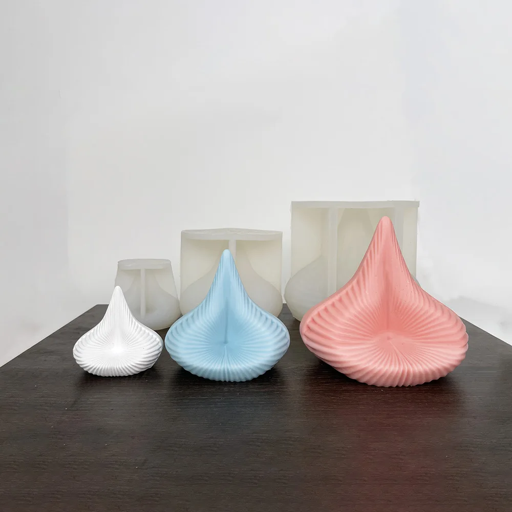 Пирамида спиральная Ароматизированная свеча силиконовая форма абстрактное