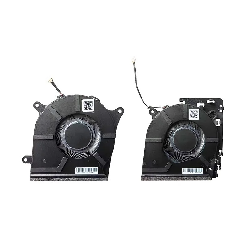 WYORESY Новый охлаждающий вентилятор для процессора и графического DIS ноутбука HP 15-FD