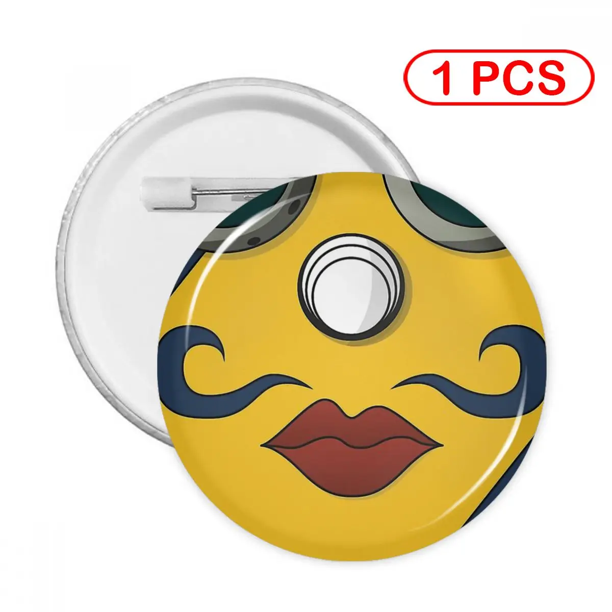 

One Piece D. Luffy Soft Button Pin Clothes Brooch Creative Pins Jewelry Decor Cute Badge Sogeking Women Child Lapel