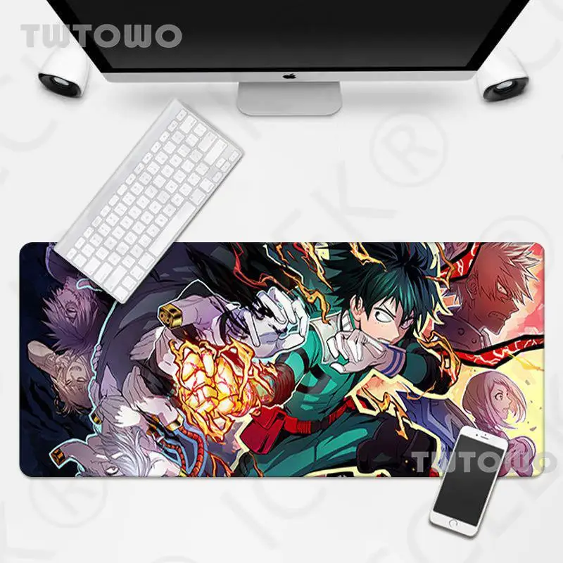 

Аниме Katsuki Bakugou горячая Распродажа коврик для мыши Аниме Противоскользящий искусство прекрасное украшение из натурального каучука коврик для мыши Коврик для мыши