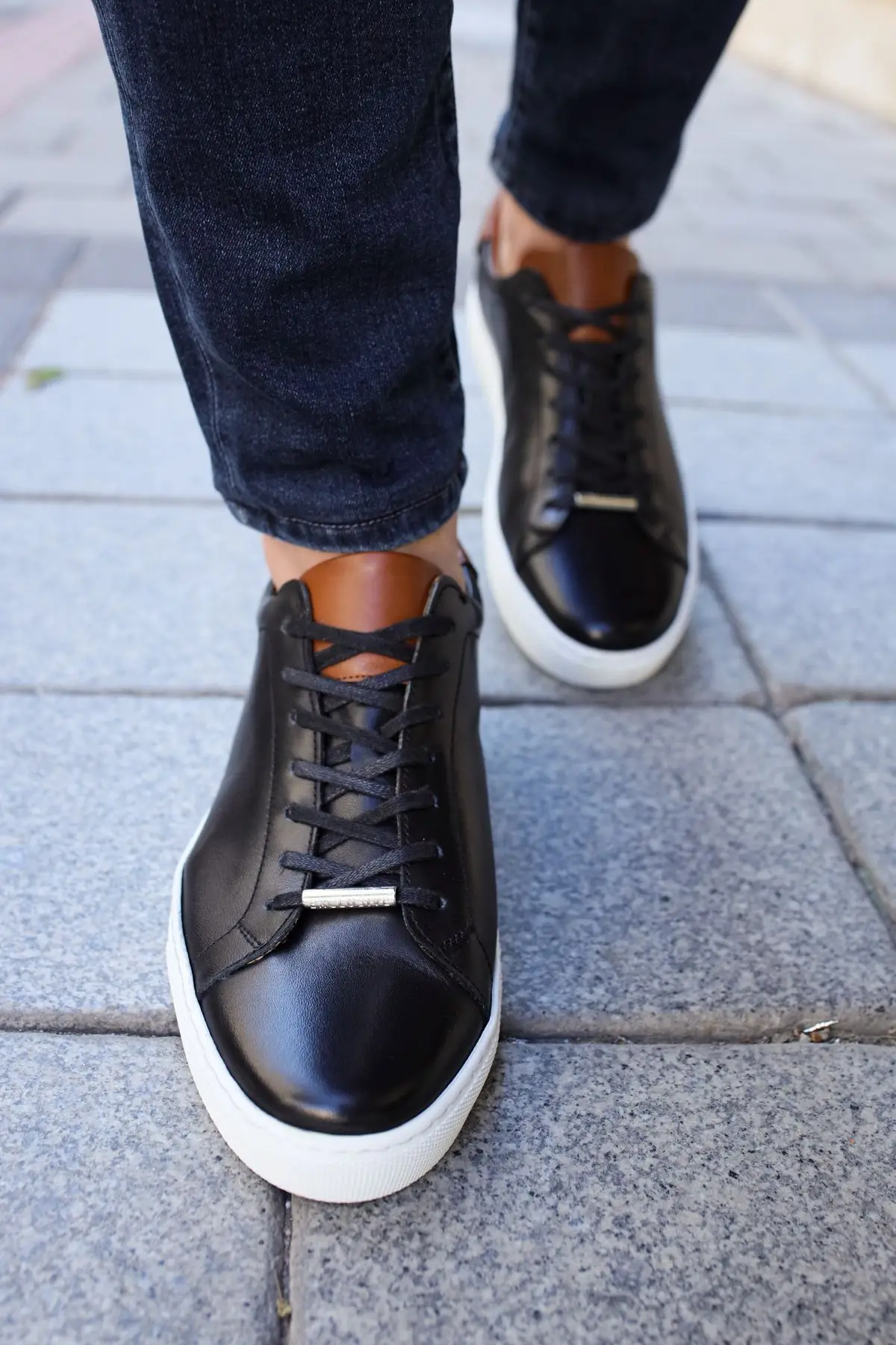 

Men Shoes Shoe Male Platform Designer Casual Genuine Leather Luxury Brand Fashion Original Steel For 2021 Summer Spring Sneaker