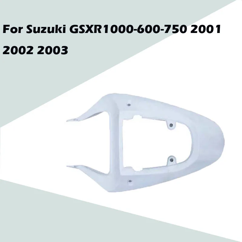 

For Suzuki GSXR1000-600-750 2001 2002 2003 Motorcycle Accessories Unpainted Rear Tail Cover ABS Injection Fairing