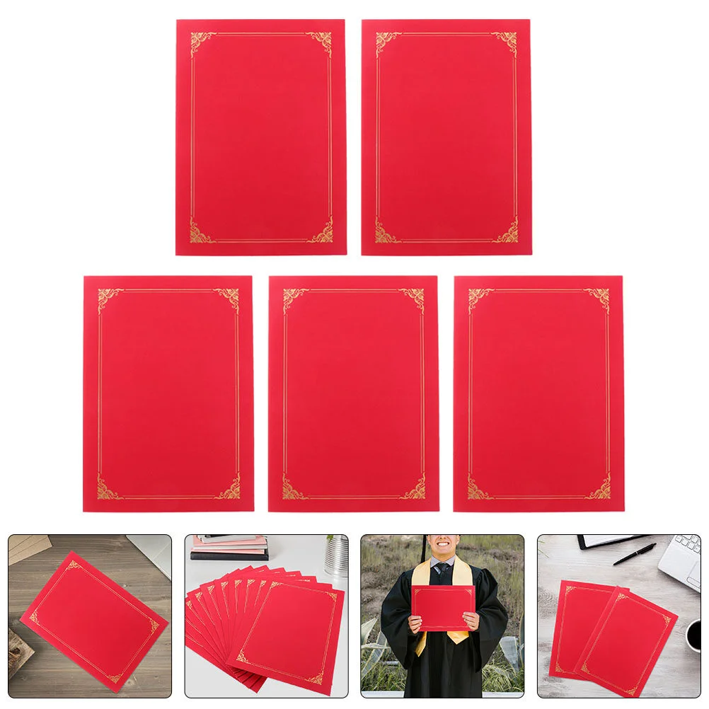 

Invite Certificate Protective Award Holder Paper Award Envelope Document