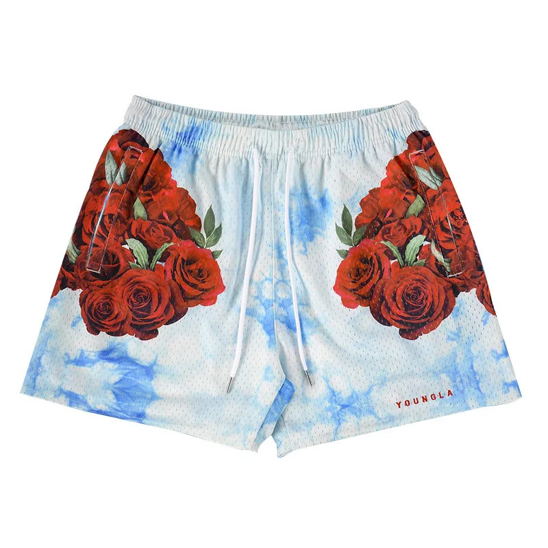 Новинка весна-лето спортивные и повседневные Прямые Штаны 5 дюймов свободные