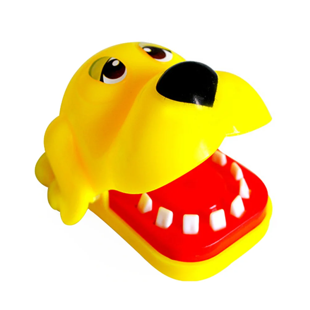 

1pc Finger Biting Dog Cartoon Funny Party Game for Friends Children